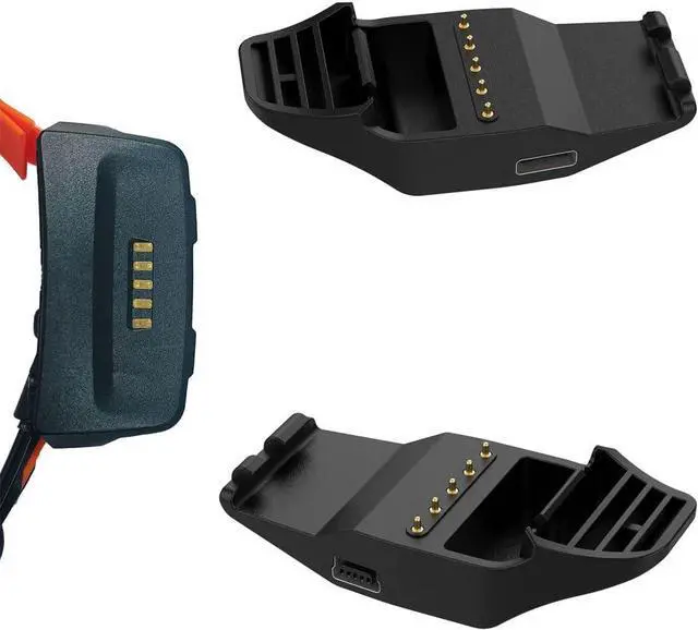 Alt view image 6 of 7 - WERLEO [2 Pack] Charging Clip for Garmin T5, TT15, TT10, T15, G TT15x, TT25 GPS Dog Collar Charger Adapter,Type C Charger Replacement