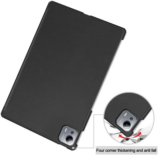 Alt view image 4 of 7 - WERLEO Case for Xiaomi Pad 7 Ultra 14 Inch, Tri fold Slim Lightweight Hard Shell Smart Protective Cover with Multi-Angle Stand, Universal Stylus Pen