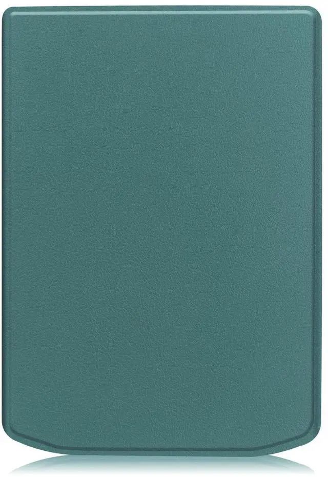 Alt view image 6 of 7 - WERLEO Case for Pocketbook Verse PB629 / Verse Pro PB634 / Lite E-Reader 6 Inch, Slim Hard Shell Smart Protective Cover with Multi-Angle Stand, Auto Sleep/Wake Dark Green
