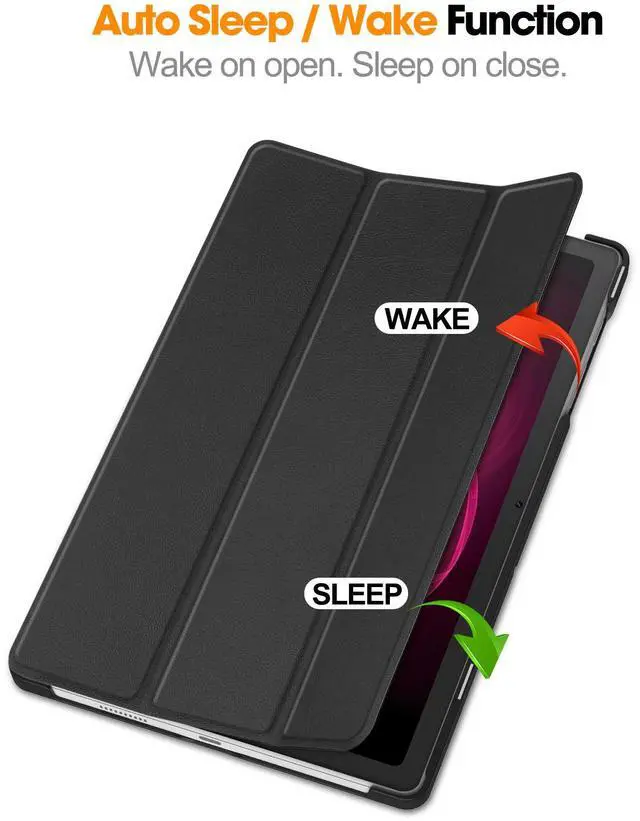 Alt view image 2 of 7 - WERLEO for T-Mobile Revvl Tab 5G Tablet Case 10.36 Inch, Auto Wake/Sleep and Slim Leather Full Protector Trifold Stand Cover Case for Revvl Tab 5G Tablet 2023
