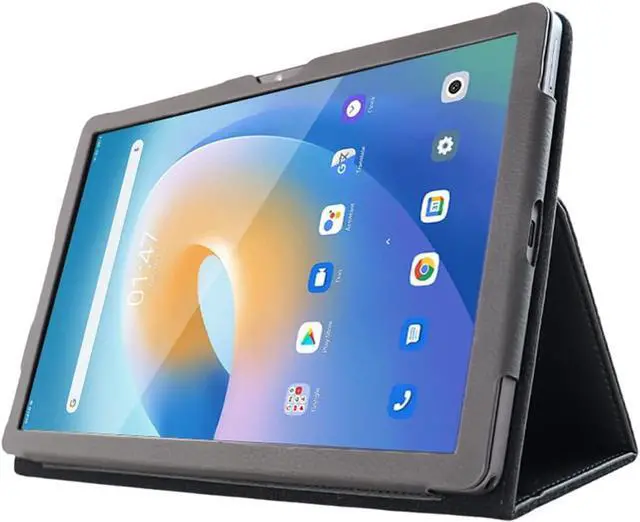 Alt view image 2 of 7 - WERLEO Tablet Case Compatible with Blackview Tab 12 / Blackview Tab 13, Premium PU Leather Folio Folding Stand Protective Tablet Case Cover with Hand Strap for Blackview Tab 12/ Blackview Tab 13
