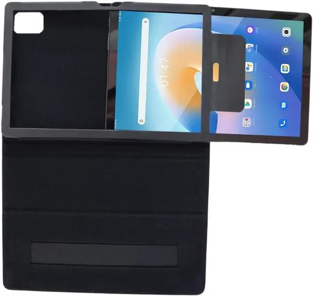 Alt view image 6 of 7 - WERLEO Tablet Case Compatible with Blackview Tab 12 / Blackview Tab 13, Premium PU Leather Folio Folding Stand Protective Tablet Case Cover with Hand Strap for Blackview Tab 12/ Blackview Tab 13