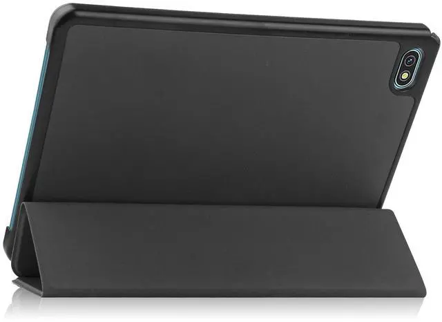 Alt view image 4 of 7 - WERLEO Case for Blackview Oscal Pad 10 10.1 inch 2023 Tablet, Light Weight Slim Tri-Fold Shockproof Magnetic Stand Leather Cover with Universal Stylus Pen