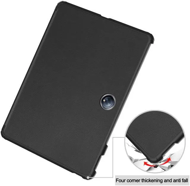 Alt view image 5 of 7 - WERLEO Case for OnePlus Pad 2 / OnePlus Pad Pro 12.1 inch 2024, Folio Slim Smart Cover Lightweight Hard Shell Protective Case with Multi-Angle Stand, Universal Stylus Pen