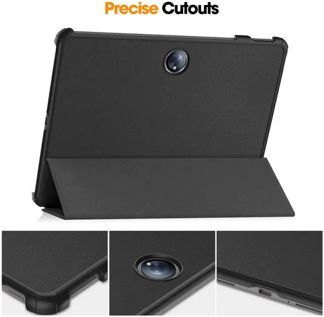 Alt view image 4 of 7 - WERLEO Case for OnePlus Pad 2 / OnePlus Pad Pro 12.1 inch 2024, Folio Slim Smart Cover Lightweight Hard Shell Protective Case with Multi-Angle Stand, Universal Stylus Pen