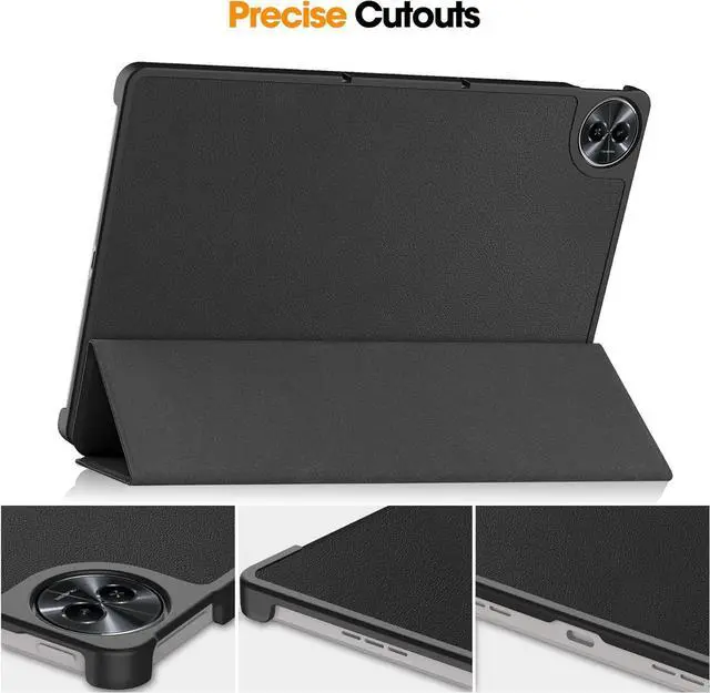 Alt view image 5 of 7 - WERLEO Case for Oppo Realme Pad 2 11.5 inch 2023, Folio Slim Smart Cover Lightweight Hard Shell Protective Case with Multi-Angle Stand, Universal Stylus Pen
