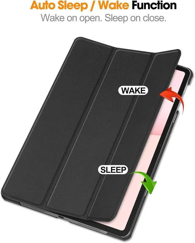 Alt view image 2 of 7 - WERLEO Case for Honor Pad 10 12.1 inch 2025, Slim Smart Cover Lightweight Hard Shell Protective Cover with Multi-Angle Stand, Universal Stylus Pen