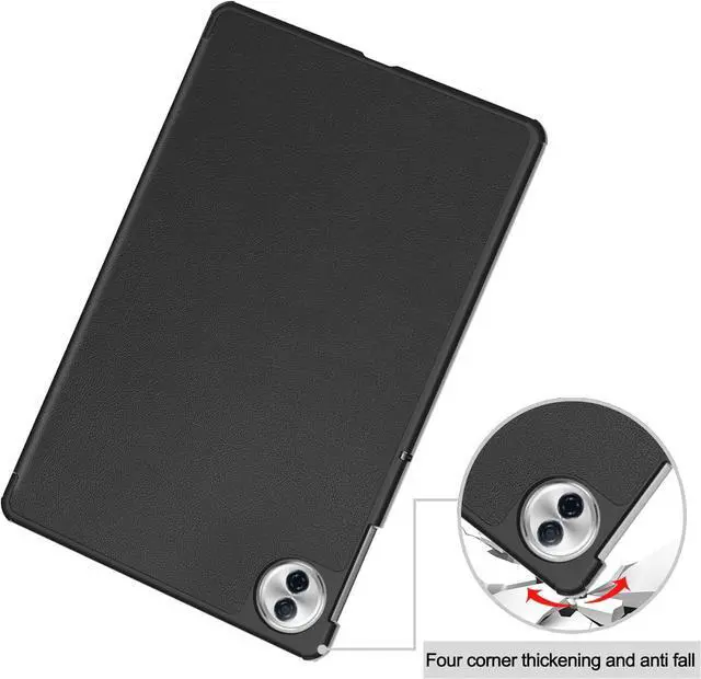 Alt view image 5 of 7 - WERLEO Case for Honor Pad 10 12.1 inch 2025, Slim Smart Cover Lightweight Hard Shell Protective Cover with Multi-Angle Stand, Universal Stylus Pen