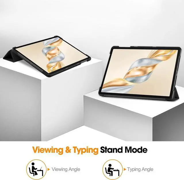 Alt view image 2 of 7 - WERLEO Case for Honor Pad X9A / X9 Pro 11.5 Inch 2025, Slim Smart Cover Lightweight Hard Shell Protective Cover with Multi-Angle Stand, Universal Stylus Pen