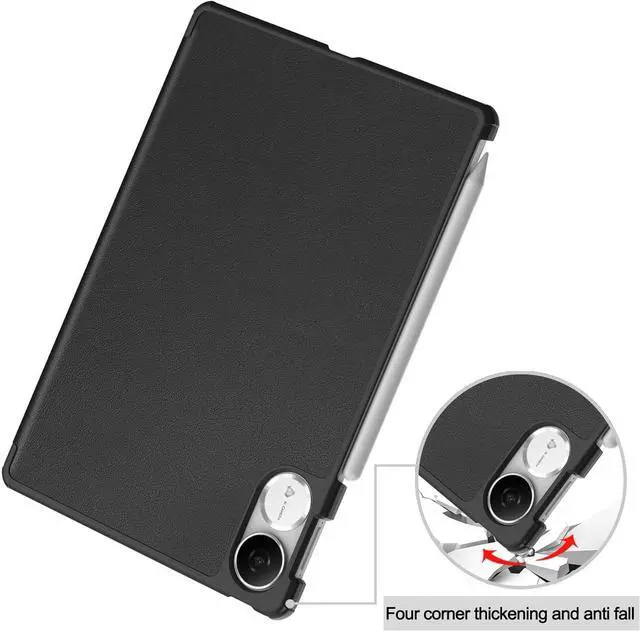 Alt view image 4 of 7 - WERLEO Case for Honor Pad V9 11.5 inch 2024 ROL-W00, Slim Smart Cover Lightweight Hard Shell Protective Cover with Multi-Angle Stand, Universal Stylus Pen