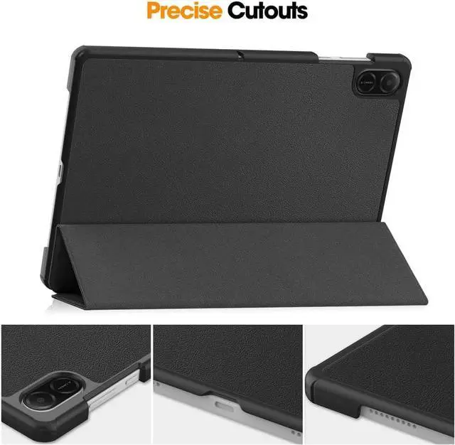Alt view image 4 of 7 - WERLEO Case for Honor Pad X8A / X9 11 Inch 2024, Slim Smart Cover Lightweight Hard Shell Protective Cover with Multi-Angle Stand, Universal Stylus Pen