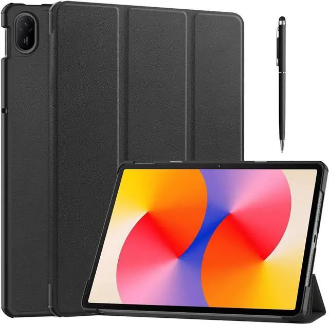 Main image of WERLEO Case for Huawei Matepad SE 11 inch 2024 Model AGS6-W00 AGS6-W09, Slim Smart Cover Lightweight Hard Shell Protective Cover with Multi-Angle Stand, Universal Stylus Pen