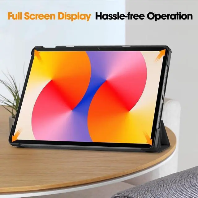 Alt view image 7 of 7 - WERLEO Case for Huawei Matepad SE 11 inch 2024 Model AGS6-W00 AGS6-W09, Slim Smart Cover Lightweight Hard Shell Protective Cover with Multi-Angle Stand, Universal Stylus Pen