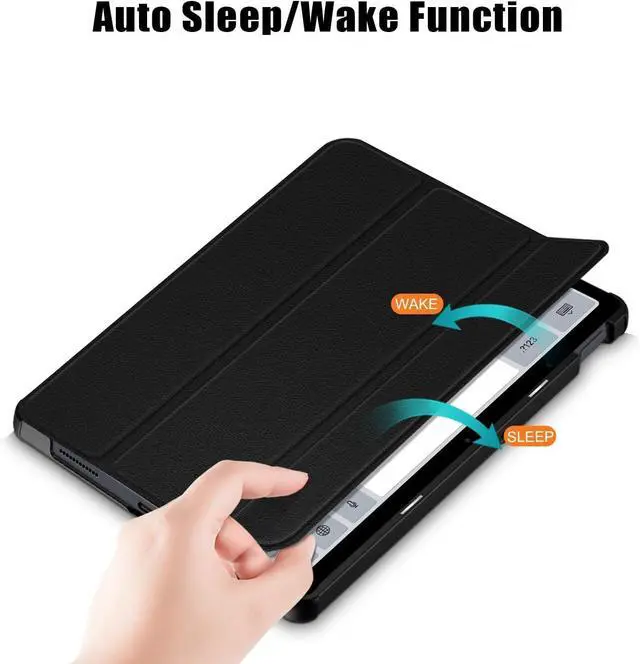 Alt view image 6 of 7 - WERLEO Case for Xiaomi Redmi Pad SE 11 inch 2023, Slim Smart Cover Lightweight Hard Shell Protective Cover with Multi-Angle Stand, Universal Stylus Pen