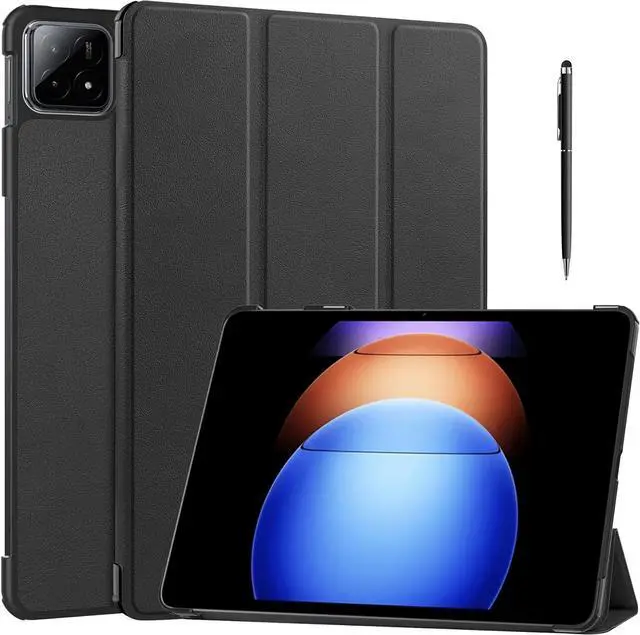 Main image of WERLEO Case for Xiaomi Pad 6S Pro 12.4 inch 2024, Slim Smart Cover Lightweight Hard Shell Protective Cover with Multi-Angle Stand, Universal Stylus Pen