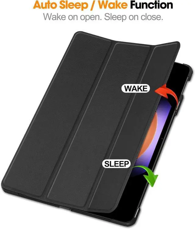 Alt view image 4 of 7 - WERLEO Case for Xiaomi Pad 6S Pro 12.4 inch 2024, Slim Smart Cover Lightweight Hard Shell Protective Cover with Multi-Angle Stand, Universal Stylus Pen