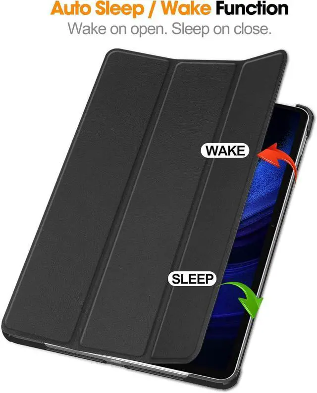 Alt view image 4 of 7 - WERLEO Case for Xiaomi Mi Pad 6 / 6 Pro 11 Inch 2023, Slim Smart Cover Lightweight Hard Shell Protective Cover with Multi-Angle Stand, Universal Stylus Pen