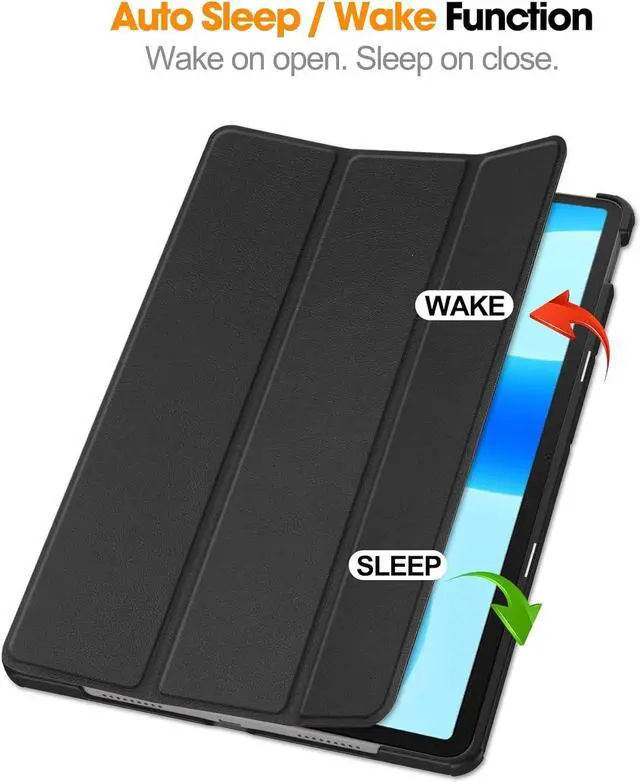 Alt view image 4 of 7 - WERLEO Case for Huawei MatePad 11.5 inch 2023, Slim Smart Cover Lightweight Hard Shell Protective Cover with Multi-Angle Stand, Universal Stylus Pen