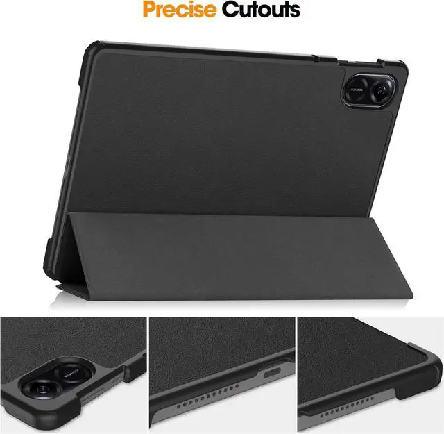 Alt view image 4 of 7 - WERLEO Case for Honor Pad X9 11.5" / Honor Pad X8 Pro 11.5 inch 2023, Slim Smart Cover Lightweight Hard Shell Protective Cover with Multi-Angle Stand, Universal Stylus Pen