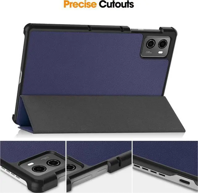 Alt view image 2 of 7 - WERLEO Case for Lenovo Legion Y700 8.8 inch 2025 2023 TB-321FU TB-320FC, Slim Smart Cover Lightweight Hard Shell Protective Cover with Multi-Angle Stand, Universal Stylus Pen Blue