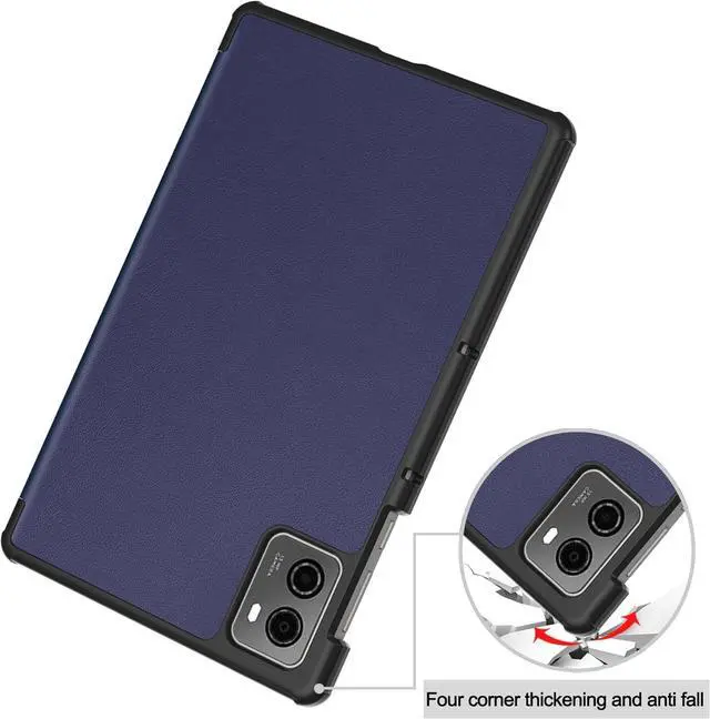 Alt view image 5 of 7 - WERLEO Case for Lenovo Legion Y700 8.8 inch 2025 2023 TB-321FU TB-320FC, Slim Smart Cover Lightweight Hard Shell Protective Cover with Multi-Angle Stand, Universal Stylus Pen Blue