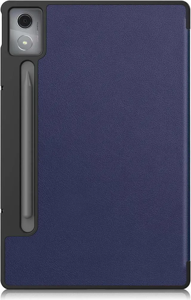Alt view image 7 of 7 - WERLEO Case for Lenovo Idea Tab Pro 12.7 inch 2025 TB-373FU TB-375FC, Slim Smart Cover Lightweight Hard Shell Protective Cover with Multi-Angle Stand, Universal Stylus Pen Blue