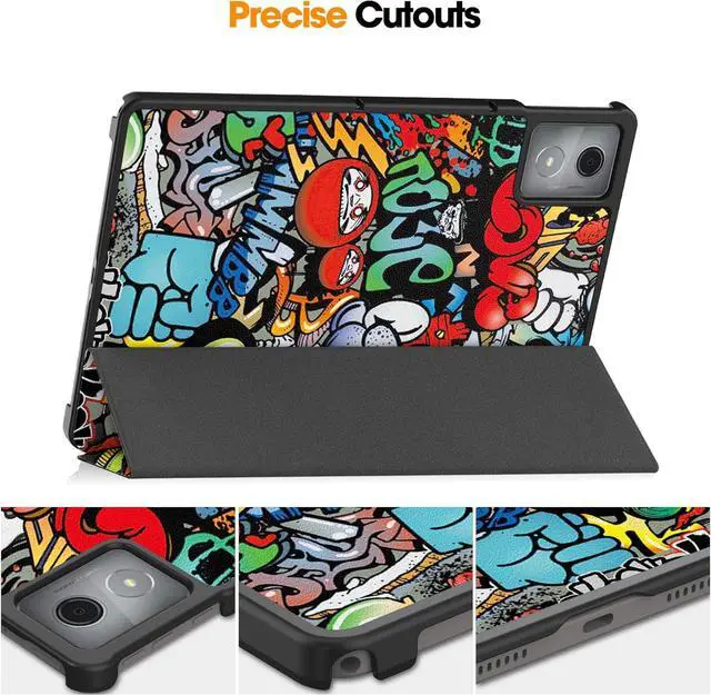 Alt view image 2 of 7 - WERLEO Case for Lenovo Tab K11 Plus 11.45 inch 2024 TB352FU TB352XU / M11 Plus 11.45" 2024, Slim Smart Cover Lightweight Hard Shell Protective Cover with Multi-Angle Stand, Universal Stylus Pen