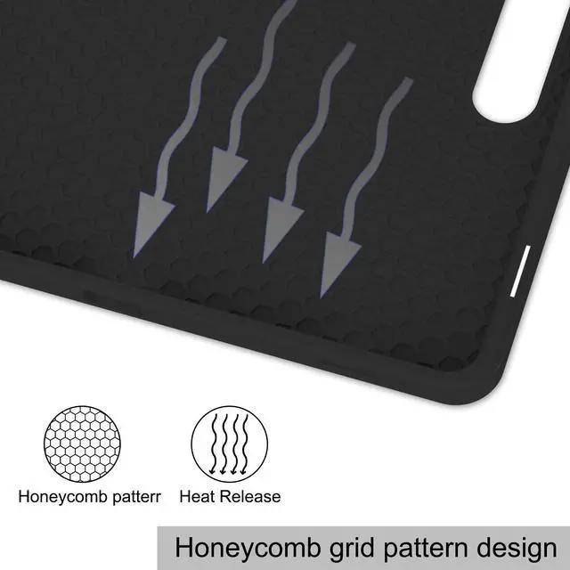 Alt view image 6 of 7 - WERLEO Case for Samsung Galaxy Tab S10 Lite / S10 FE / S9 FE 10.9 Inch, Slim Smart Cover Lightweight Hard Shell Protective Cover with Multi-Angle Stand, Universal Stylus Pen