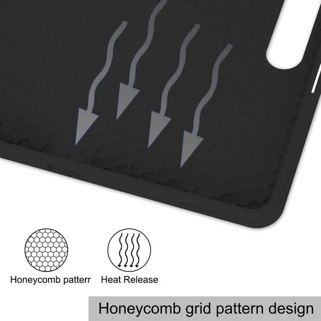 Alt view image 5 of 7 - WERLEO Case for Samsung Galaxy Tab S10 Plus 2024 / S9 Plus / S9 FE Plus 12.4 inch 2023, Slim Smart Stand Cover Protective Cover with Pencil Holder, Stand, Universal Stylus Pen