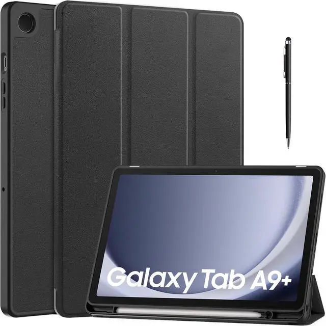 Main image of WERLEO Case for Samsung Galaxy Tab A9 Plus 11 Inch 2023 SM-X210/X215/X216/X218, Slim Smart Stand Cover Protective Cover with Pencil Holder, Stand, Universal Stylus Pen