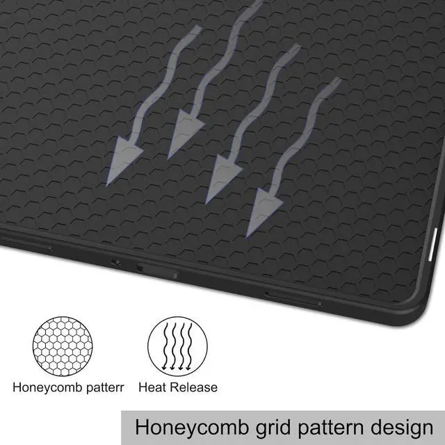 Alt view image 6 of 7 - WERLEO Case for Samsung Galaxy Tab A9 Plus 11 Inch 2023 SM-X210/X215/X216/X218, Slim Smart Stand Cover Protective Cover with Pencil Holder, Stand, Universal Stylus Pen