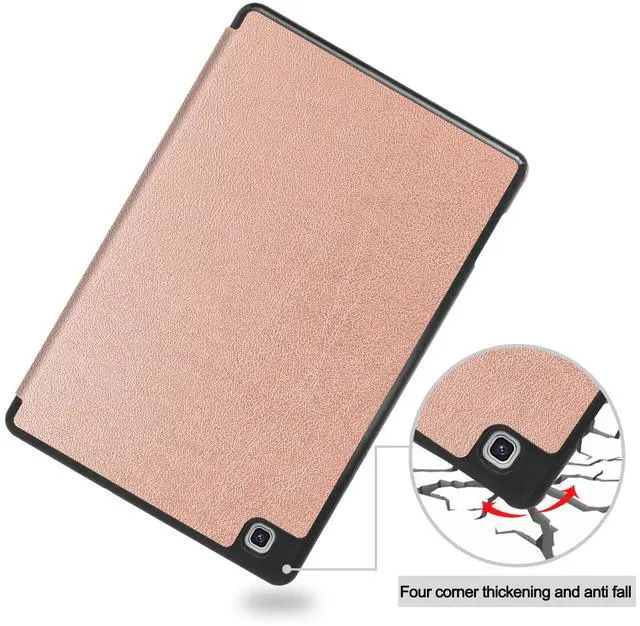 Alt view image 7 of 7 - WERLEO Case for Samsung Galaxy Tab S6 Lite 10.4 inch 2024 2022 2020, Slim Smart Stand Cover Protective Cover with Pencil Holder, Stand, Universal Stylus Pen Rose Gold