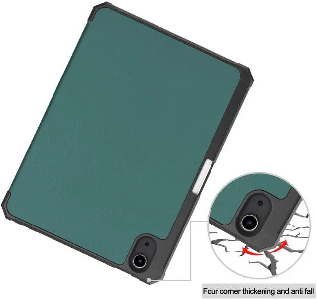 Alt view image 5 of 7 - WERLEO Case for iPad Mini 7 2024 (A17 Pro) / iPad Mini 6 2021, iPad Mini 7th/6th Generation Case 8.3 inch, Slim Smart Stand Cover with Pencil Holder, Universal Stylus Pen,Support Pencil Charging Green