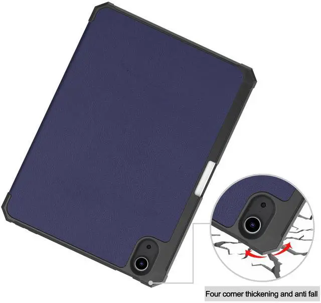 Alt view image 5 of 7 - WERLEO Case for iPad Mini 7 2024 (A17 Pro) / iPad Mini 6 2021, iPad Mini 7th/6th Generation Case 8.3 inch, Slim Smart Stand Cover with Pencil Holder, Universal Stylus Pen,Support Pencil Charging Blue