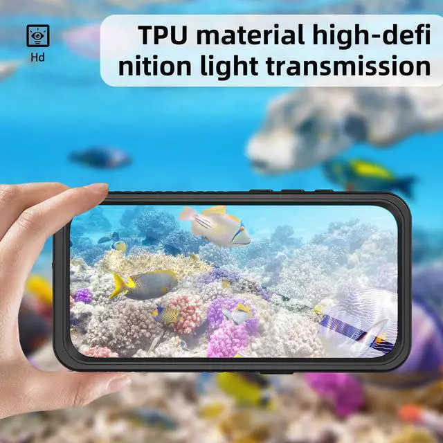 Alt view image 5 of 7 - WERLEO Magnetic Waterproof Case for iPhone 17 with Camera Control Capture Button, Built-in Screen Protector[IP68 Underwater][Military Dropproof][Compatible with MagSafe] Shockprooof Phone Cover