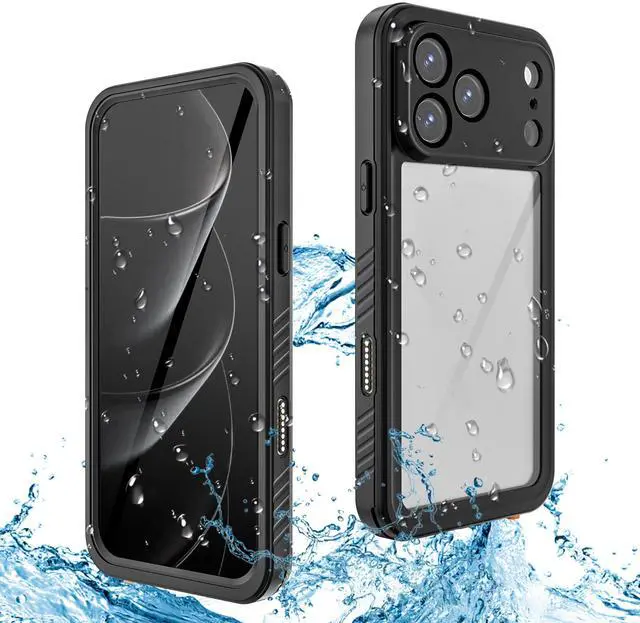 Main image of WERLEO Waterproof Case for iPhone 17 Pro Max with Camera Control Capture Button, Built-in Screen Protector [IP68 Underwater][Military Dropproof] Full Body Shockprooof Phone Cover