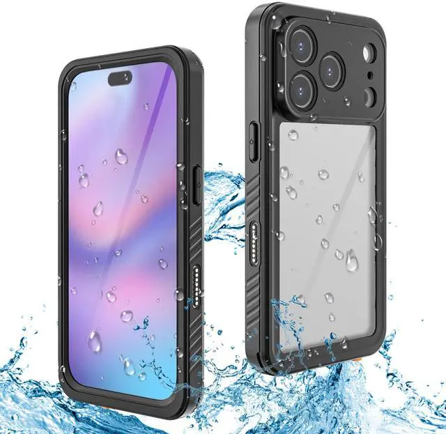 Main image of WERLEO Waterproof Case for iPhone 17 Pro with Camera Control Capture Button, Built-in Screen Protector [IP68 Underwater][Military Dropproof] Full Body Shockprooof Phone Cover