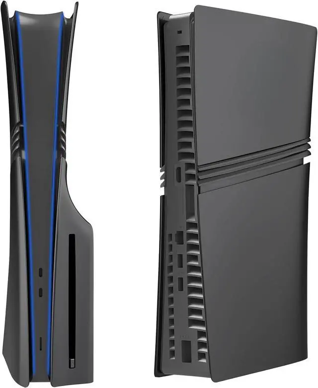 Main image of WERLEO FacePlates for PS5 Pro Disc Edition Cover Plate for PS5 Pro Premium ABS Replacement Plates Anti-Scratch Dustproof Protective Shell Case for PlayStation 5 Pro Disc Version