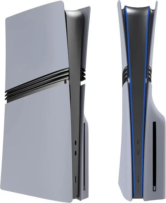 Main image of WERLEO FacePlates for PS5 Pro Digital Edition Wedorat Cover Plates for PS5 Pro Digital ABS Anti-Scratch Dustproof Protective Shell Replacement FacePlate for PlayStation 5 Pro Digital Grey