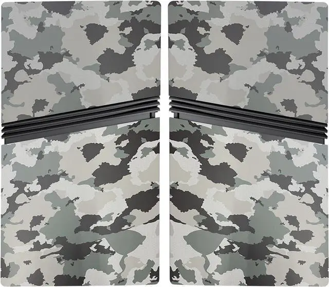 Alt view image 3 of 7 - WERLEO FacePlates for PS5 Pro Digital Edition Wedorat Cover Plates for PS5 Pro Digital ABS Anti-Scratch Dustproof Protective Shell Replacement FacePlate for PlayStation 5 Pro Digital Camouflage