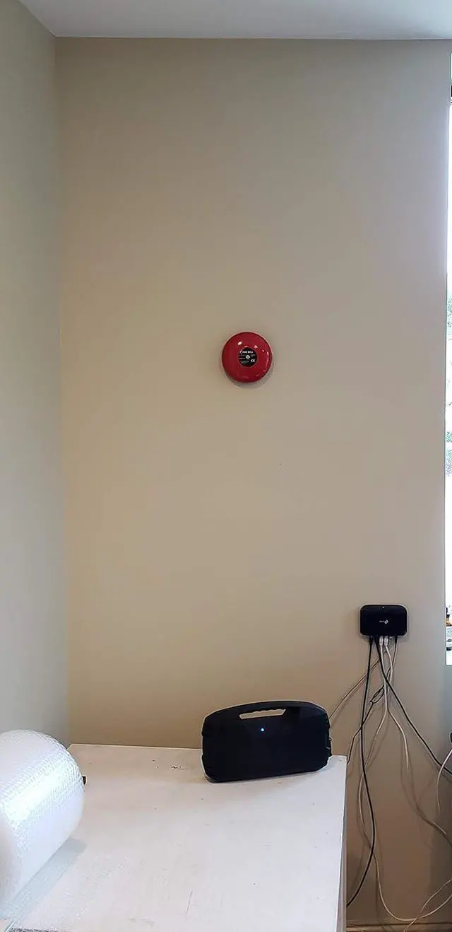 Alt view image 6 of 7 - WERLEO Fire Alarm Bell - 6 Inches Ringing Bell - 12 Volt DC Bell Extra Loud Doorbell, Chime Alarm Or Multi Purpose Bell. Can Be Wired Into Any Device with 12V DC Output