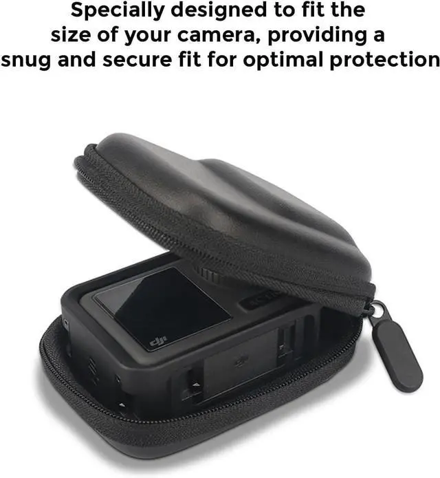 Alt view image 4 of 7 - WERLEO Small Action 5 Pro Case for DJI Camera, Action 4/3 Protective Case, Camera Case Compatible with GoPro/Insta360 Ace Pro Hero 13/12/11/10