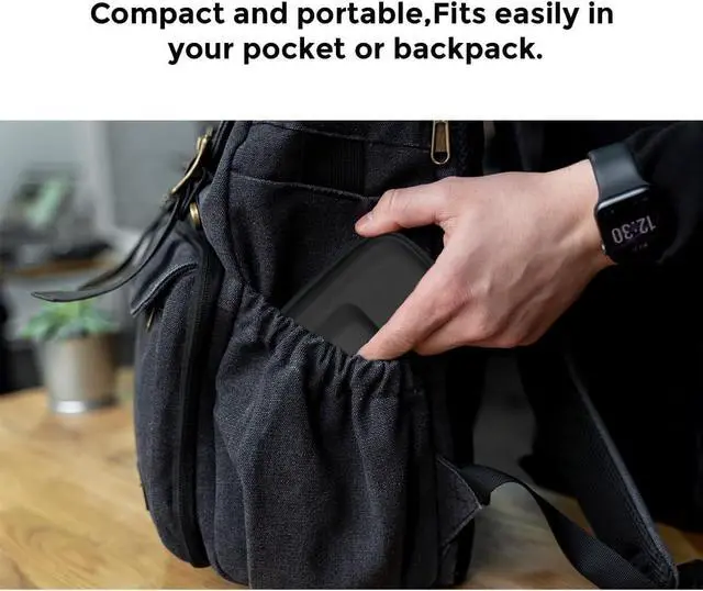 Alt view image 7 of 7 - WERLEO Small Action 5 Pro Case for DJI Camera, Action 4/3 Protective Case, Camera Case Compatible with GoPro/Insta360 Ace Pro Hero 13/12/11/10