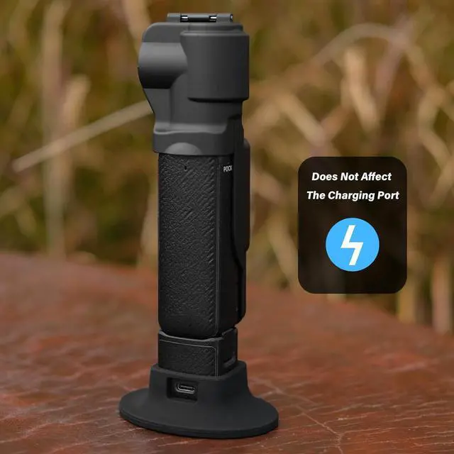 Alt view image 4 of 7 - WERLEO Protective Case for DJI Osmo Pocket 3 Creator Combo, Portable Gimbal Cover with Camera Lens Cap & Tempered Glass Screen Protector Lens Protector & Desktop Mount for DJI Pocket 3