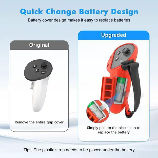 Alt view image 2 of 7 - WERLEO Silicone Cover Set Compatible with Oculus/Meta Quest 3S, VR Accessories for Meta Quest 3S, Protective Cover Set Includes Controller Grip Cover, Face Cover, VR Shell Cover Red