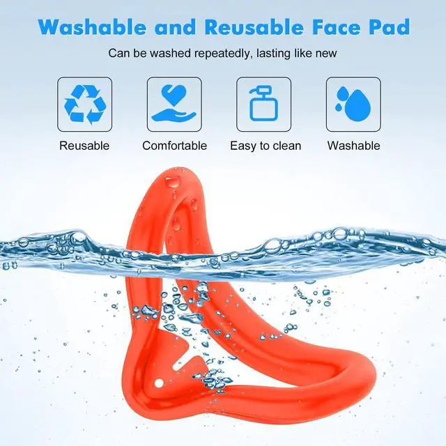 Alt view image 4 of 7 - WERLEO Silicone Cover Set Compatible with Oculus/Meta Quest 3S, VR Accessories for Meta Quest 3S, Protective Cover Set Includes Controller Grip Cover, Face Cover, VR Shell Cover Red