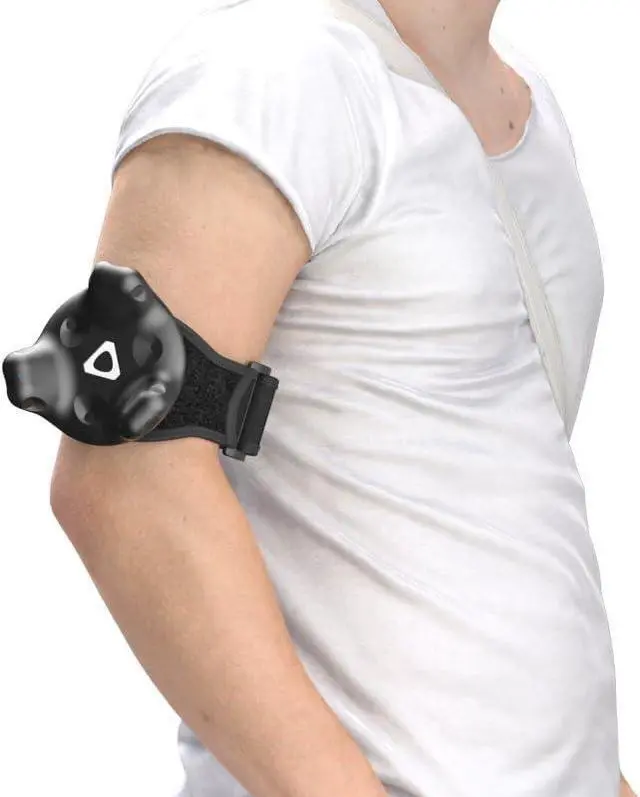 Alt view image 5 of 7 - WERLEO Vive Tracker Straps for HTC Vive, 3.0, 2.0, and Ultimate Trackers, 2 Pack Hand Strap, Secure and Comfortable Full Body Tracking (Trackers Not Included)