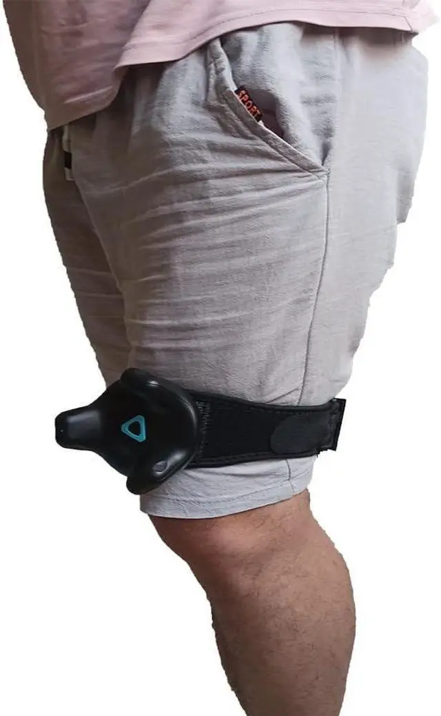 Alt view image 6 of 7 - WERLEO VR Tracker Belt for HTC Vive System Tracker Puck - Adjustable Belt Strap for Waist and Full-Body Tracking in Virtual Reality - 1 Waist Strap + 4 Wrist Strap+2 Extension Belt - No Tracker