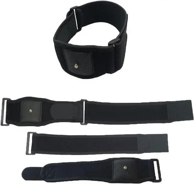 Alt view image 7 of 7 - WERLEO VR Tracker Belt for HTC Vive System Tracker Puck - Adjustable Belt Strap for Waist and Full-Body Tracking in Virtual Reality - 1 Waist Strap + 4 Wrist Strap+2 Extension Belt - No Tracker