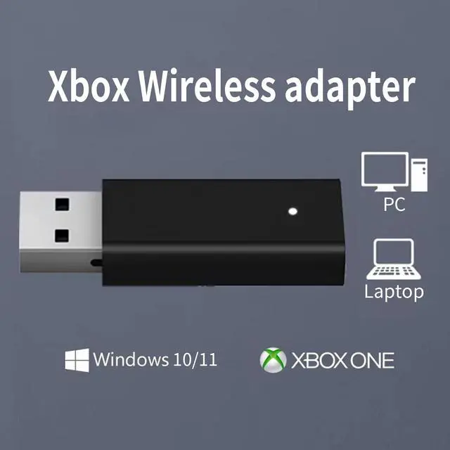 Alt view image 4 of 7 - WERLEO Wireless Adapter for Controller Xbox One X/One S / Series X/S/Elite, Compatible with Windows 11/10/11/8/8.1/7